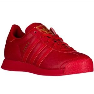 Red Adidas Samoa